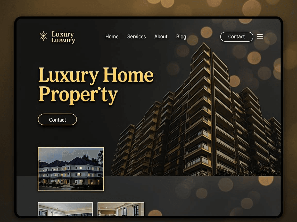 Luxury Real Estate Portal — Aurum Estates case study